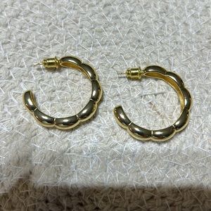 gold filled hoops